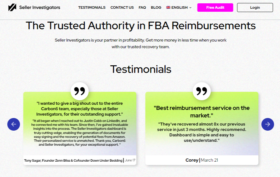 How to Use Seller Investigators: Prevent Fraud, Boost Profits! 3 Seller investigators Testimonials