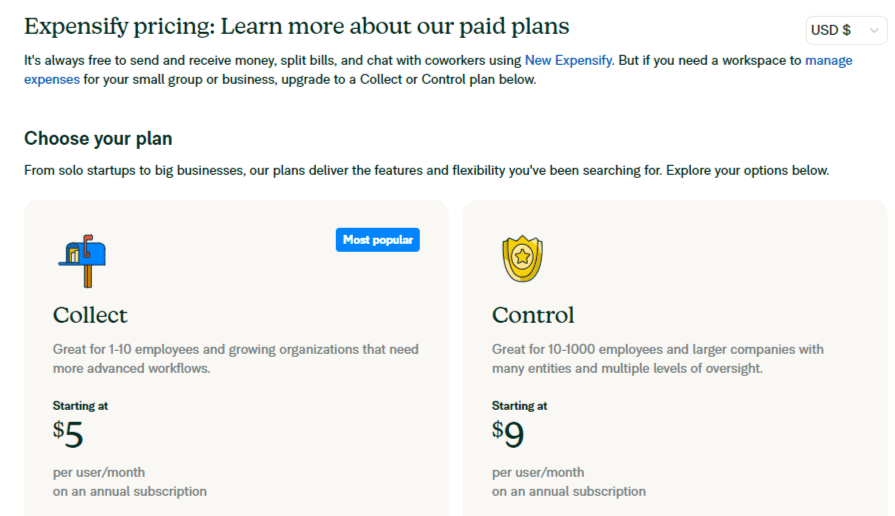 Shoeboxed Vs Expensify: Better for Expense Tracking & Saving? 8 expensify pricing