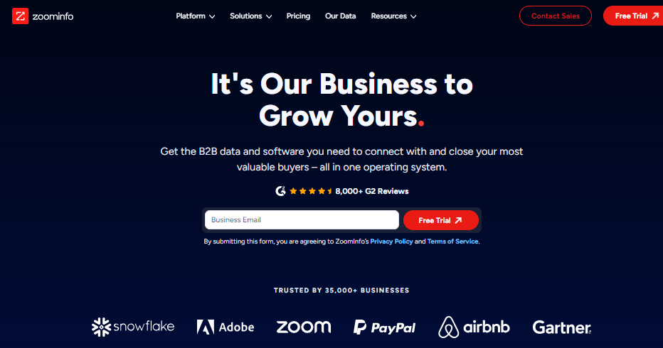 Apollo.io vs ZoomInfo: Better B2B data Provider Is? Results 7 zoominfo