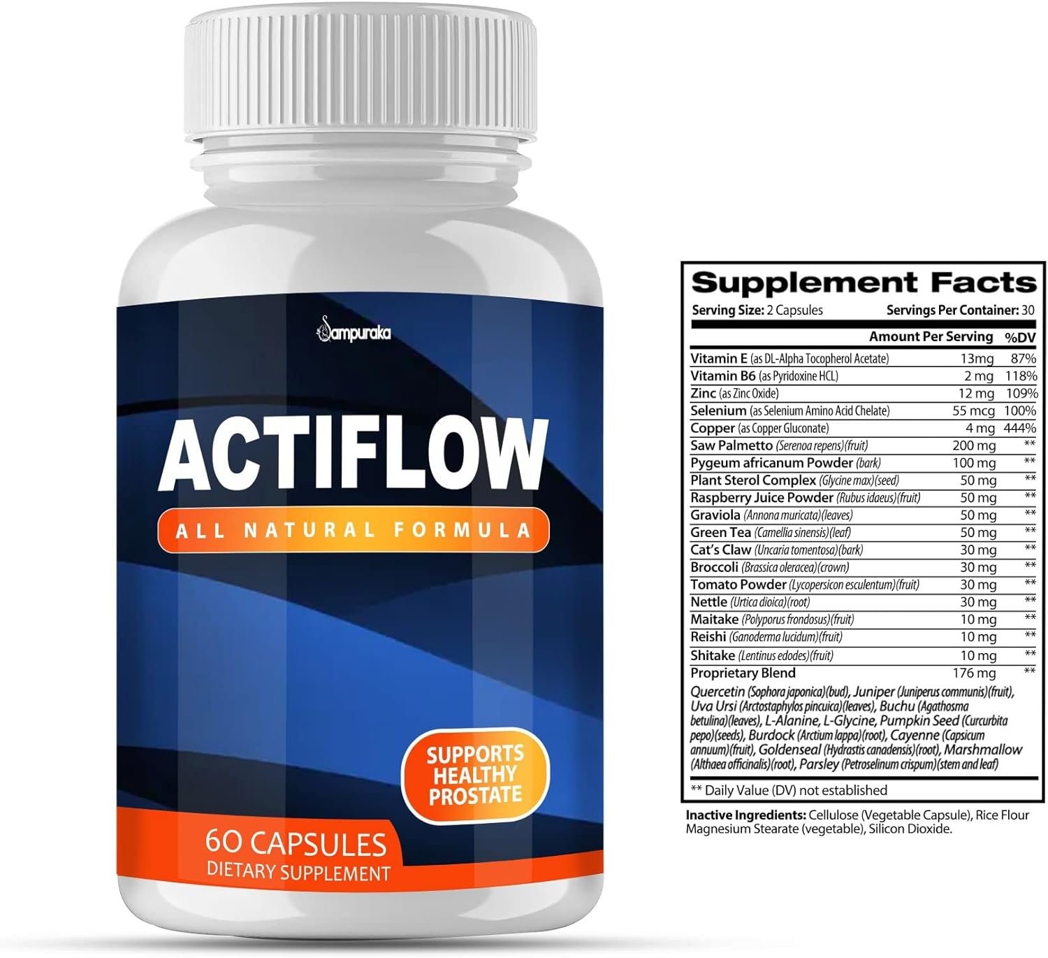 Actiiflow Dosage