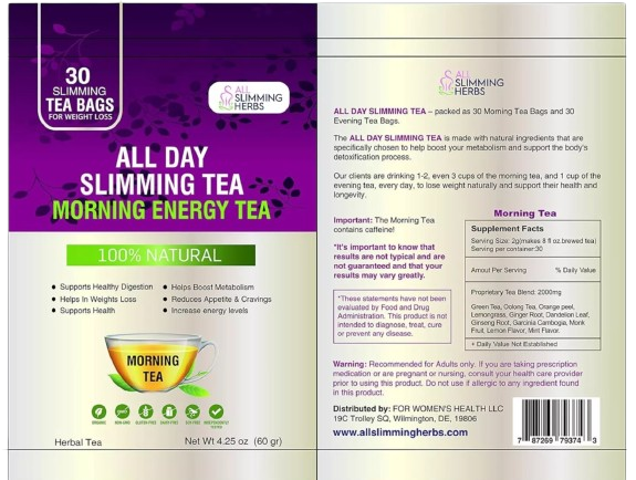 All Slimming Tea Dosage