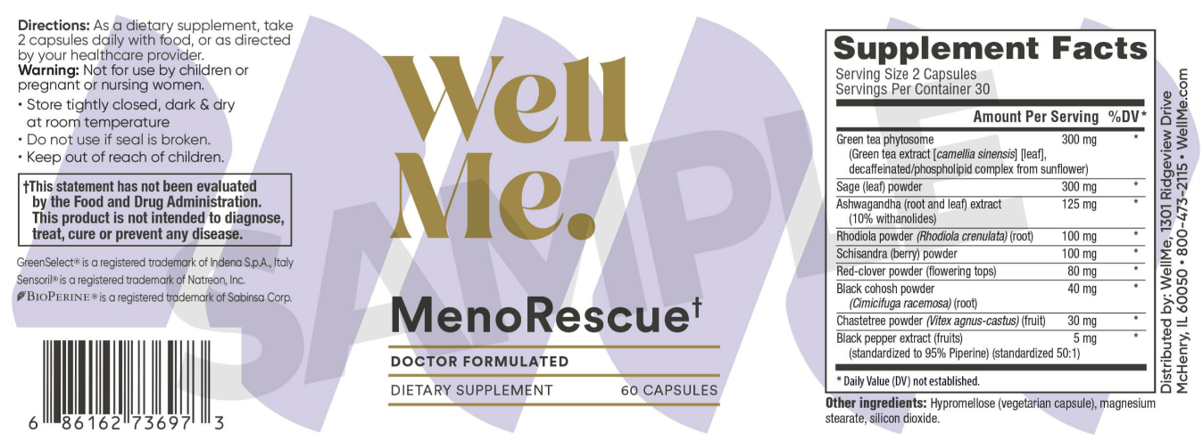 MenoRescue Dosage