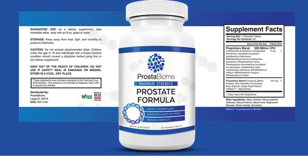 ProstaBiome Dosage