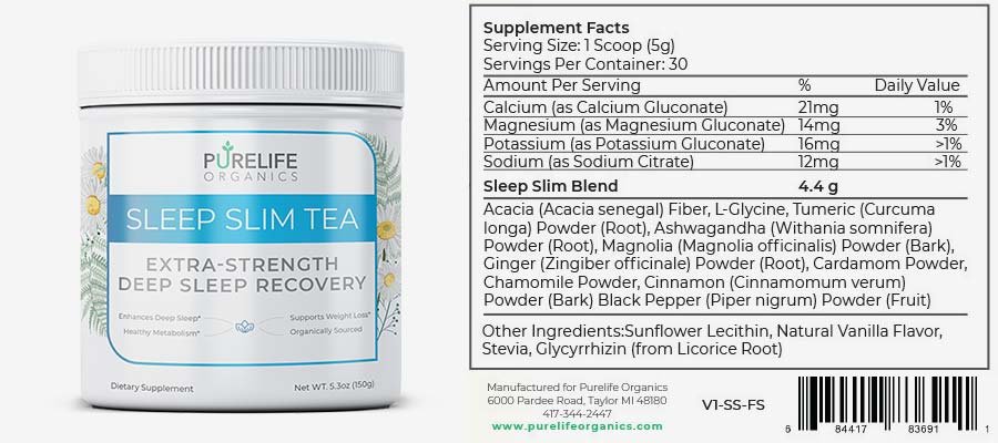 Sleep Slim Tea Dosage