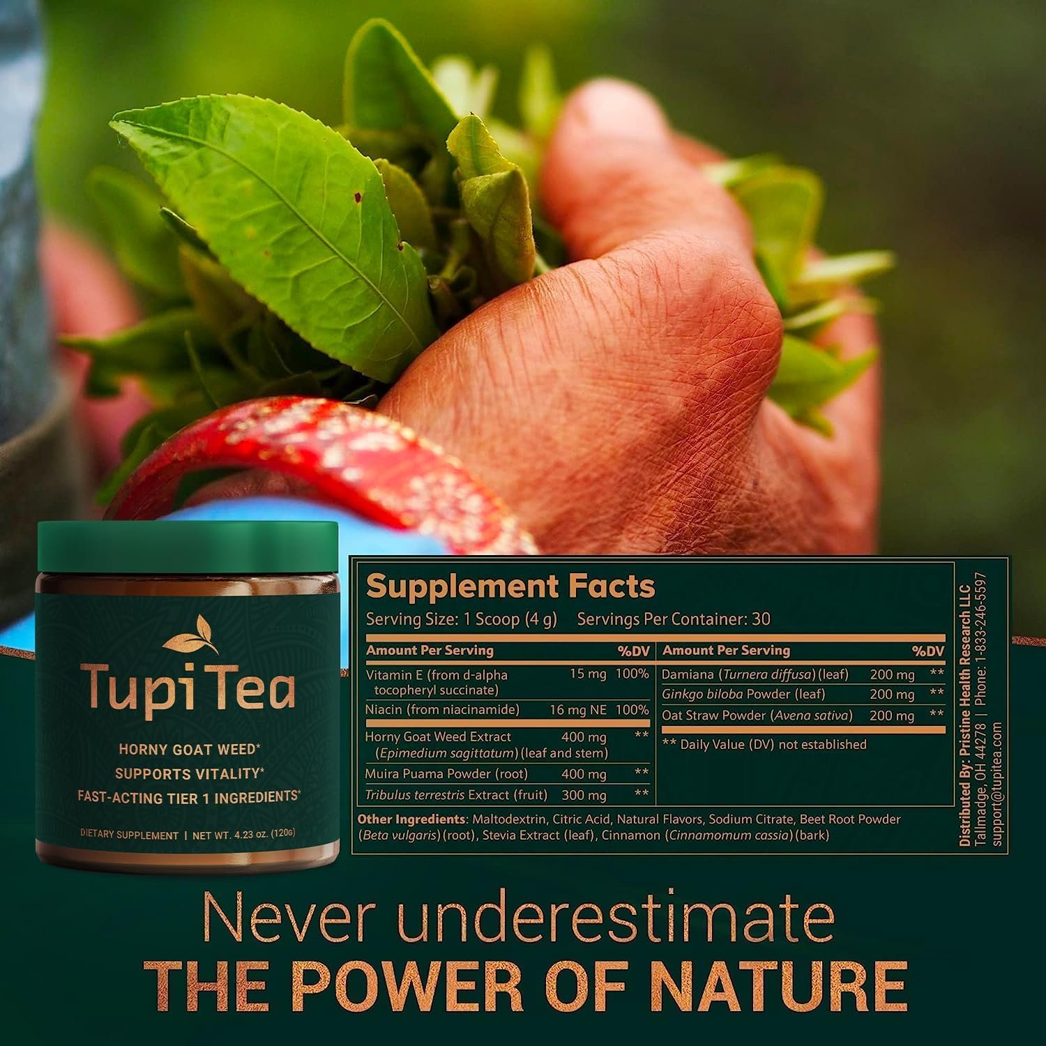 Tupi Tea Dosage