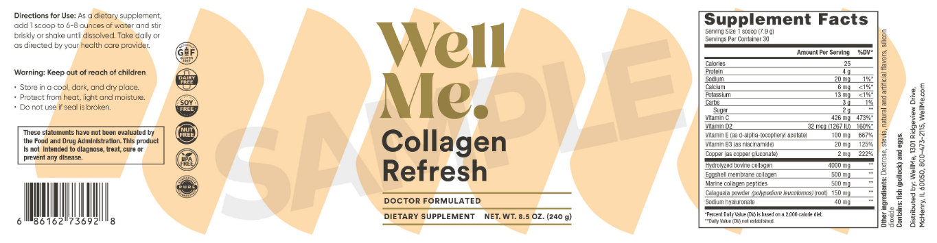 WellMe Collagen Refresh Dosage