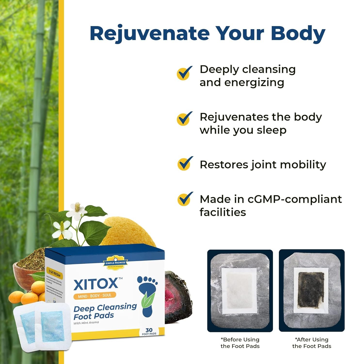 Xitox footpads side effects