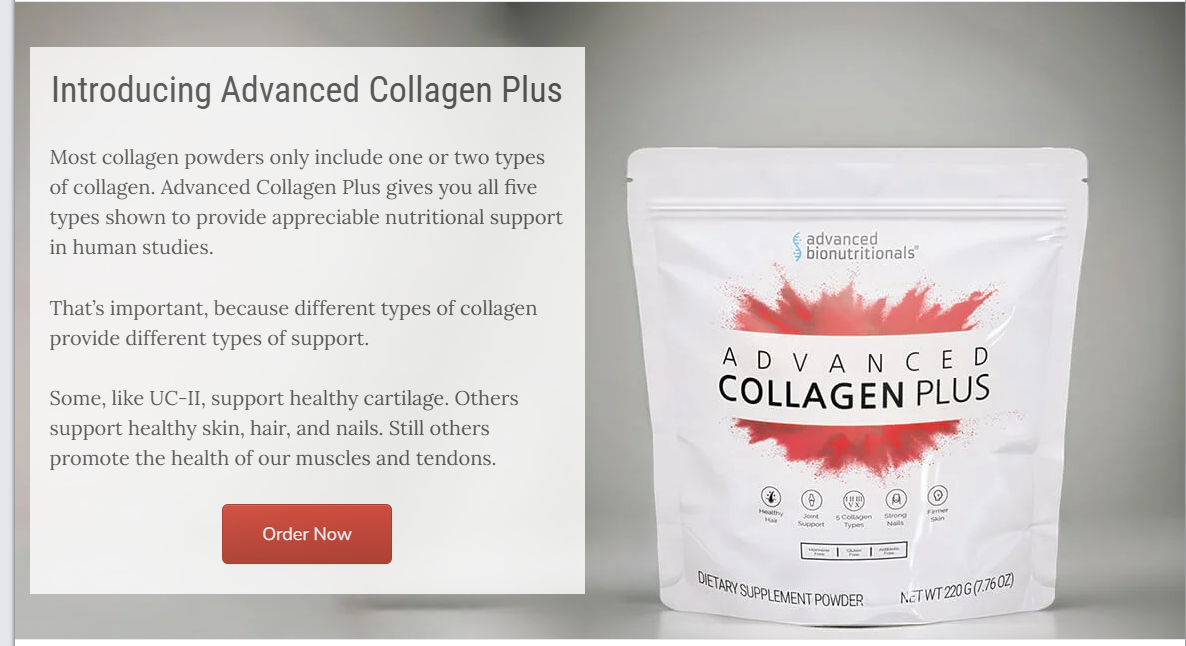 advanced collagen plus ingredients