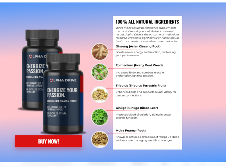 alpha drive ingredients