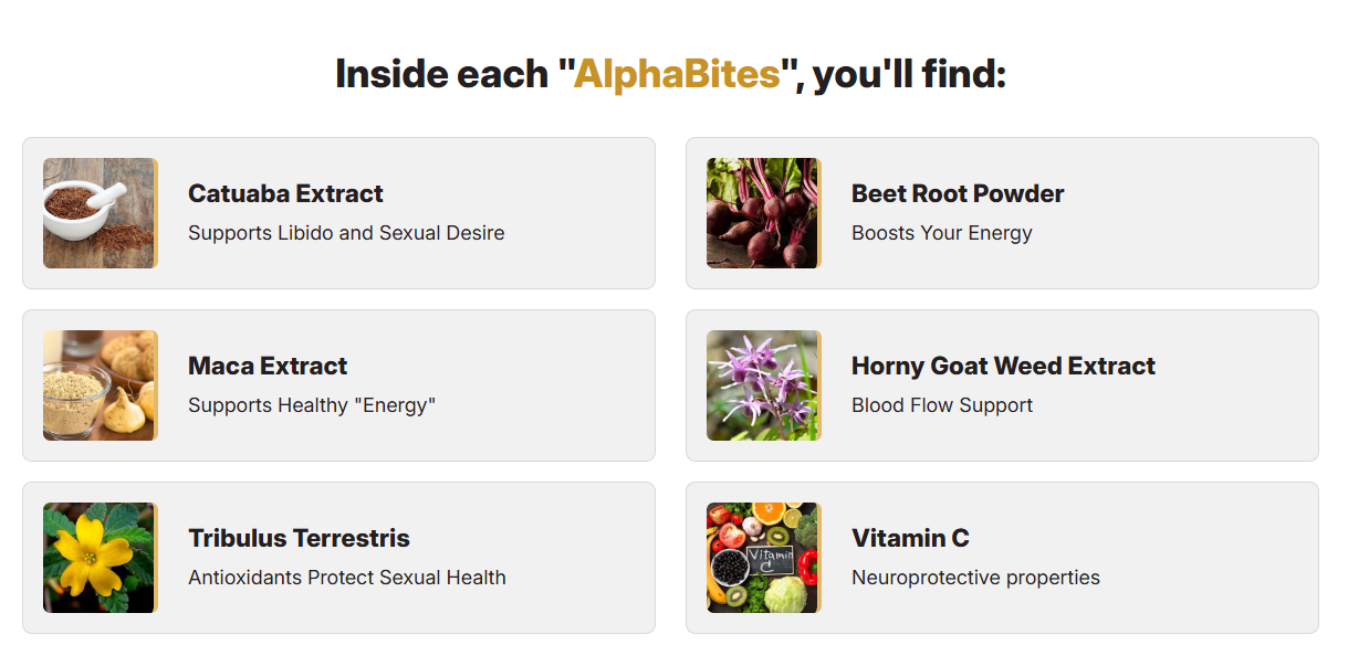 alphabites side effects