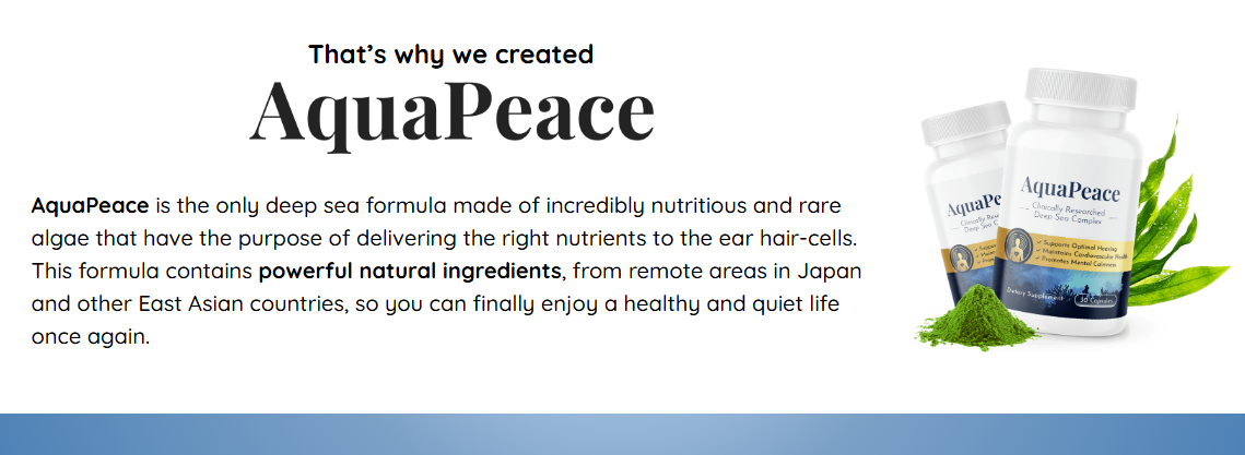 aquapeace ingredients