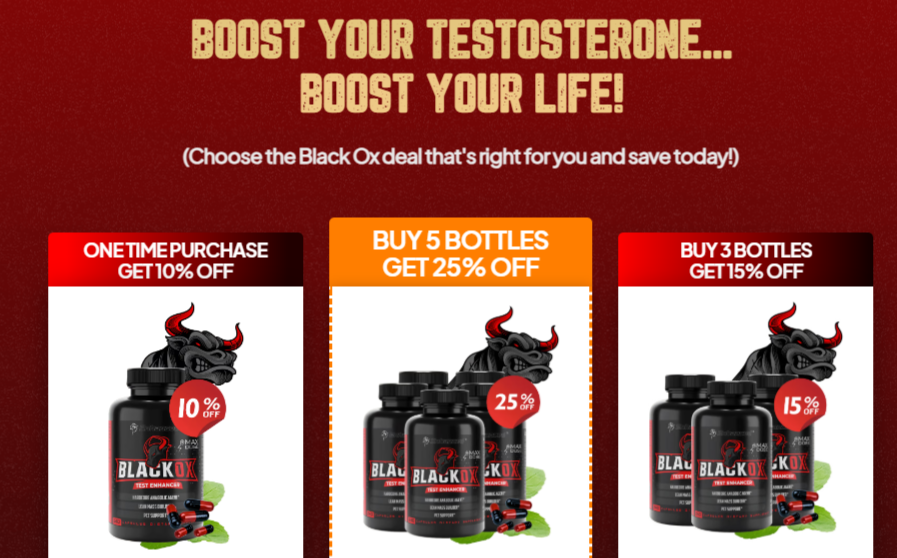 black ox benefits