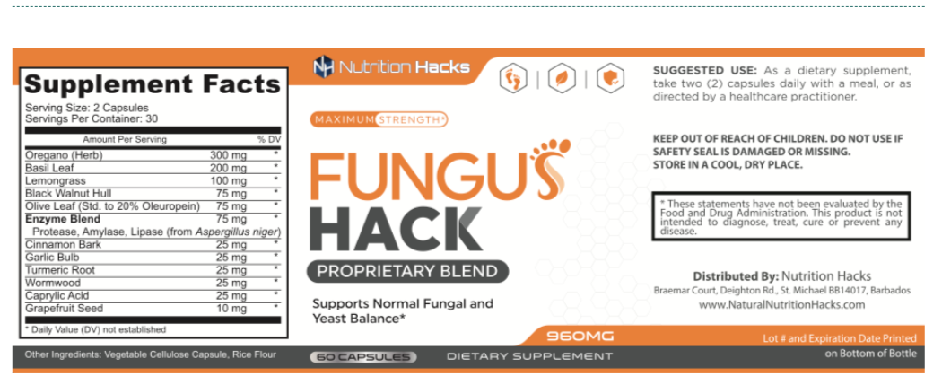 fungus hack dosage