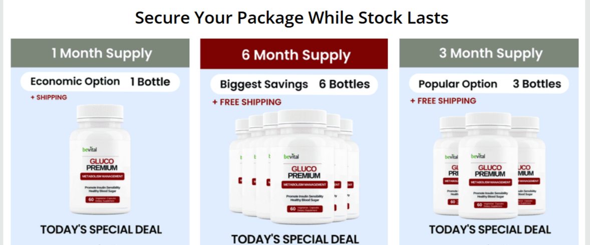 gluco premium benefits