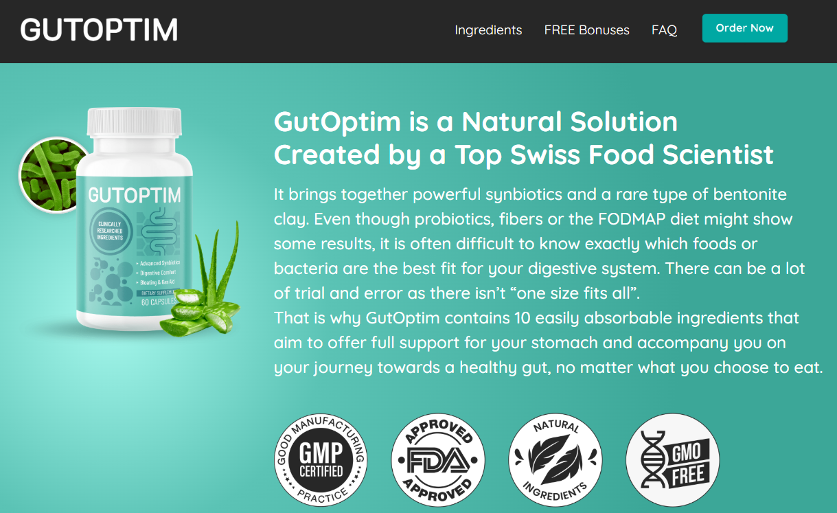 gutoptim ingredients