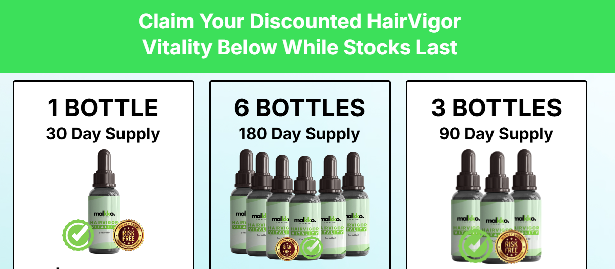 hairvigor vitality benefits