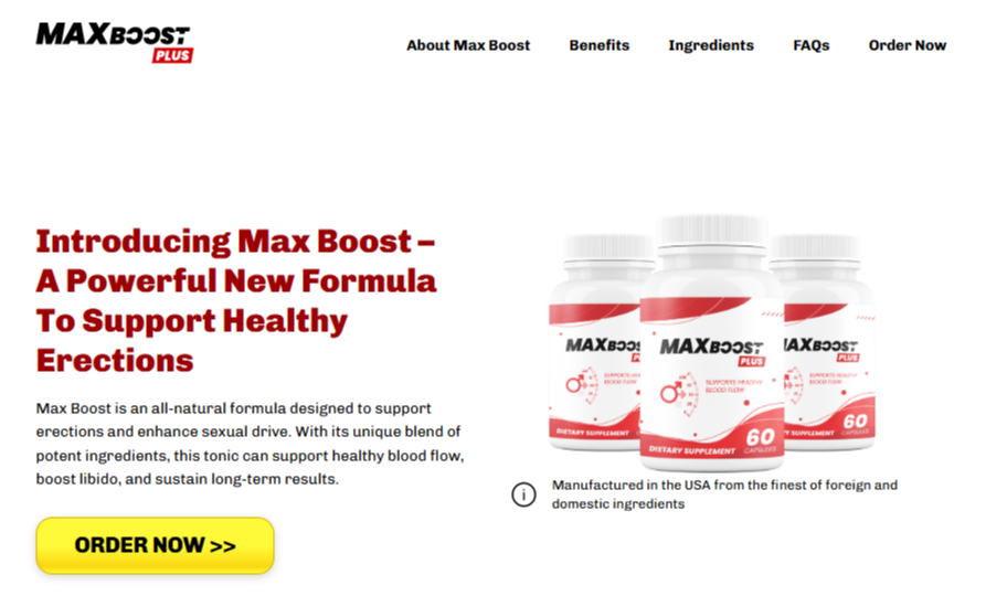max boost juice ingredients