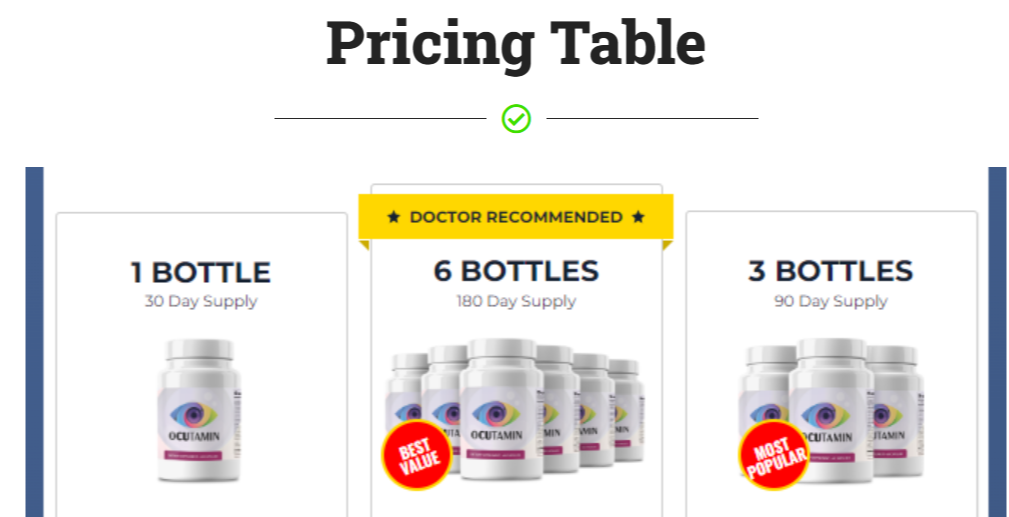 ocutamin ingredients