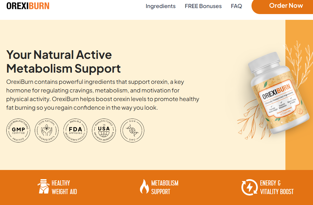 orexiburn ingredients