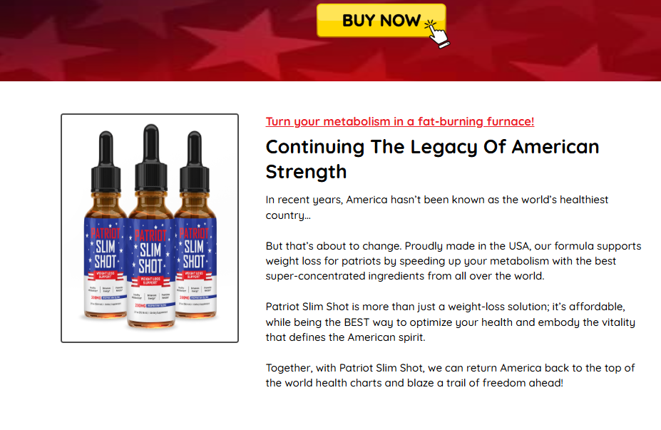 patriot slim shot side effects