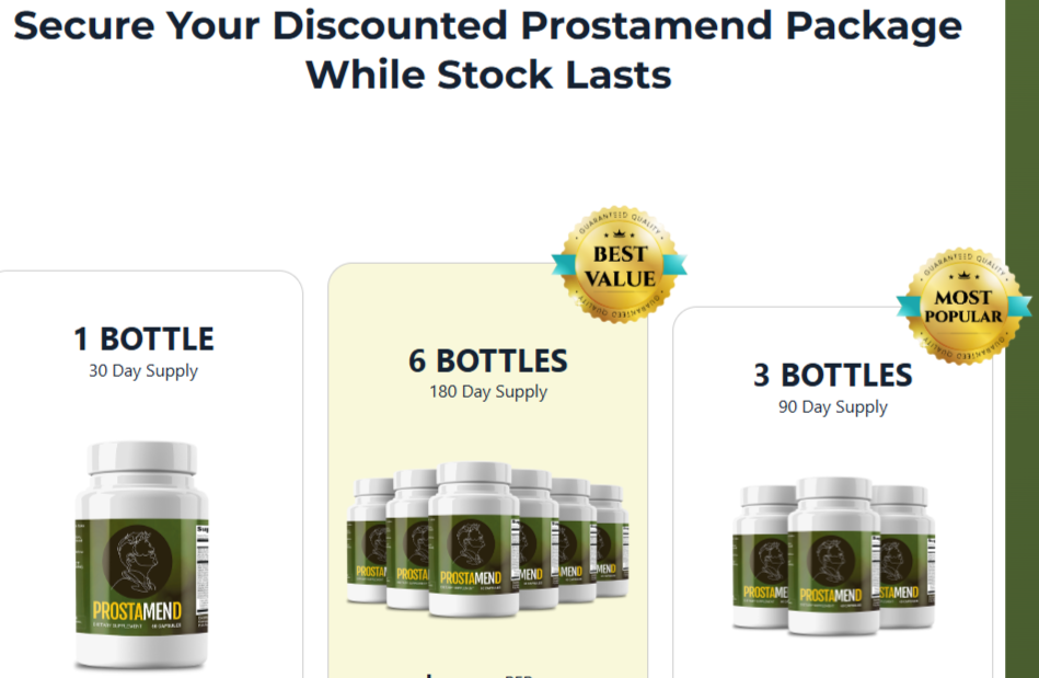 prostamend benefits