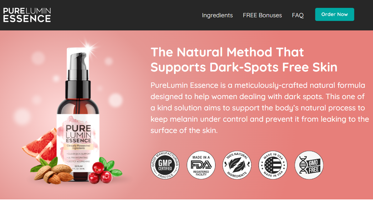 purelumin essence ingredients