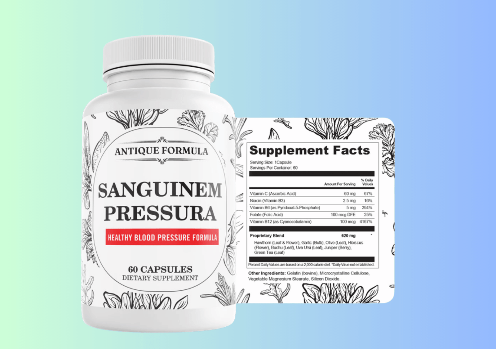 sanguinem pressura dosage