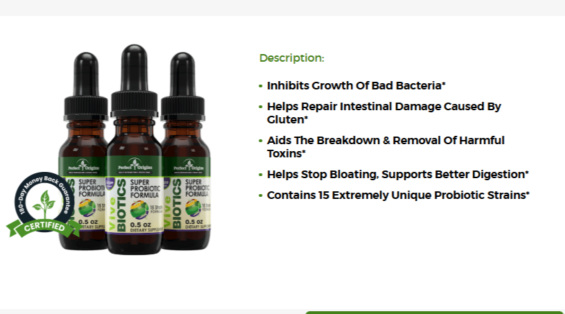 vive biotics benefits