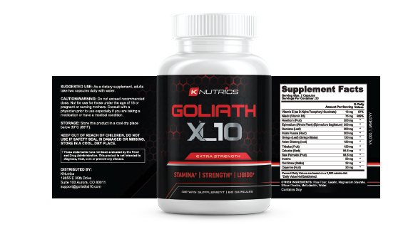 Goliath XL Dosage