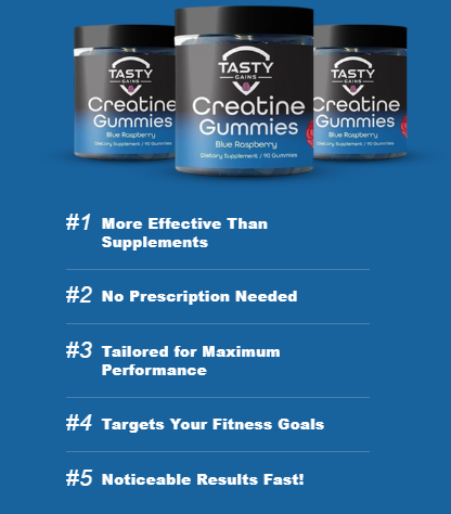 Tasty Gains Creatine Gummies Dosage