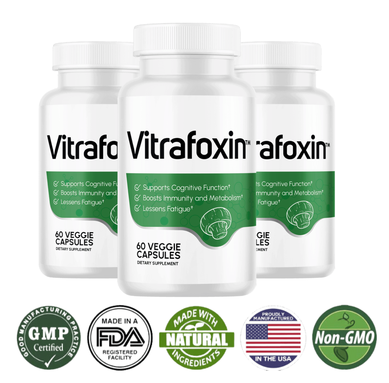 Vitrafoxin Side effect