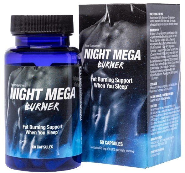 Night Mega Burner ingredients