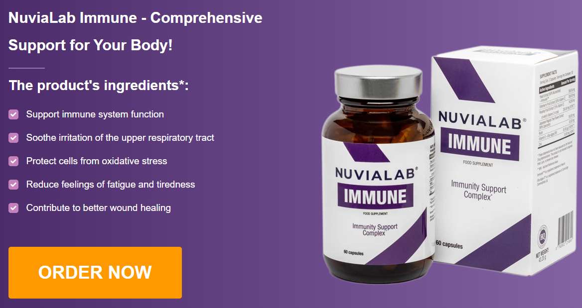 NuviaLab Immune ingredients