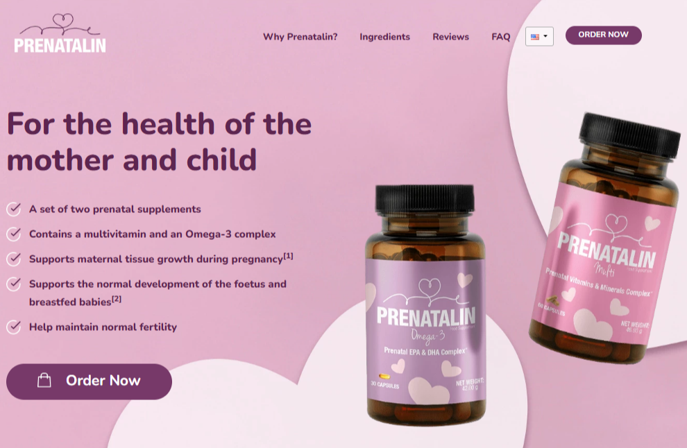Prenatalin dosage
