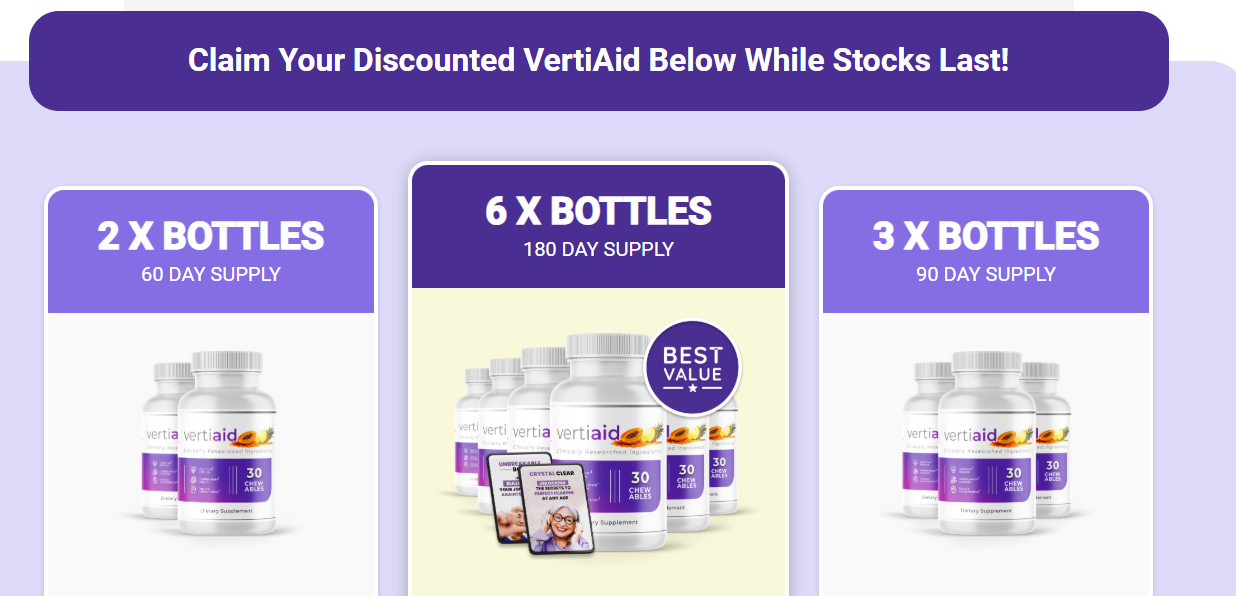 VertiAid ingredients