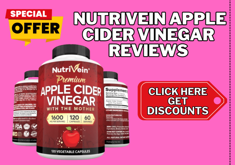 Nutrivein Apple Cider Vinegar Reviews: Premium Capsules Fake? 65 Nutrivein Apple Cider Vinegar reviews