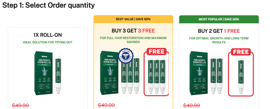 Roota Hair Growth Serum